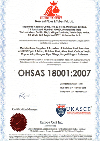 company certificate